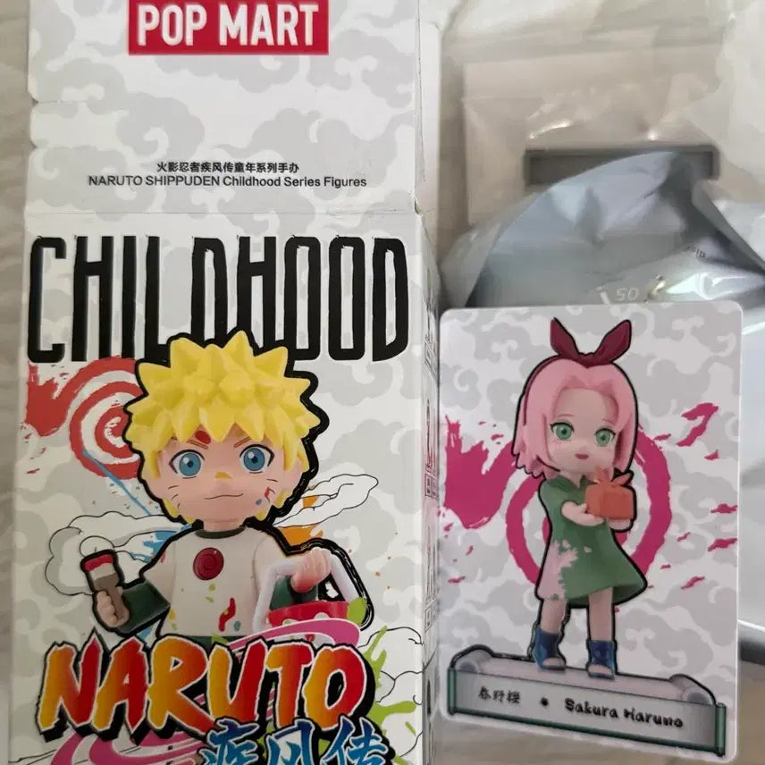 [BUNJANG] Pop Mart Naruto Childhood Sakura Figure (Sealed) / 팝마트 나루토 유년기 사쿠라 미개봉