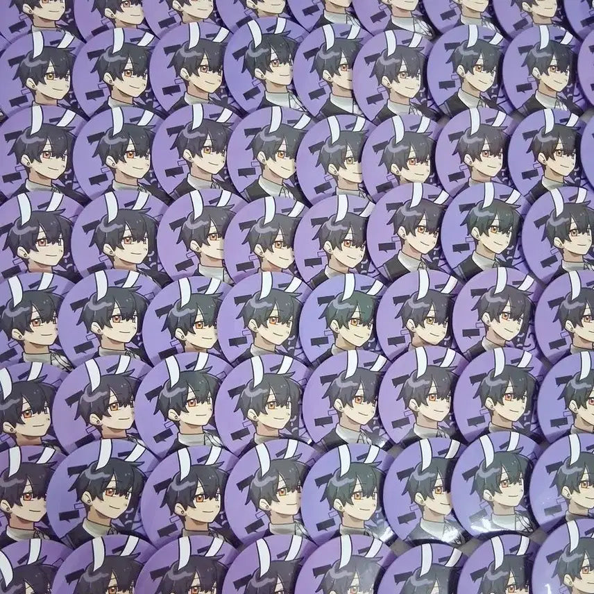 [BUNJANG] 잠뜰 Pixelly Exhibition Subin Can Badge (80 pcs) / 잠뜰 픽셀리 전시회 미수반 수현 캔뱃지 80개 현물