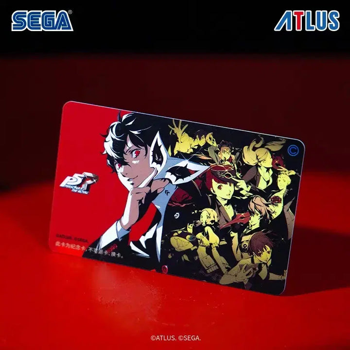 [BUNJANG] Persona 5 Protagonist Joker Acrylic Stand &amp; Transit Card Diorama Goods / 페르소나5 주인공 조커 아크릴 스탠드 교통 카드 굿즈 디오라마 아마미야