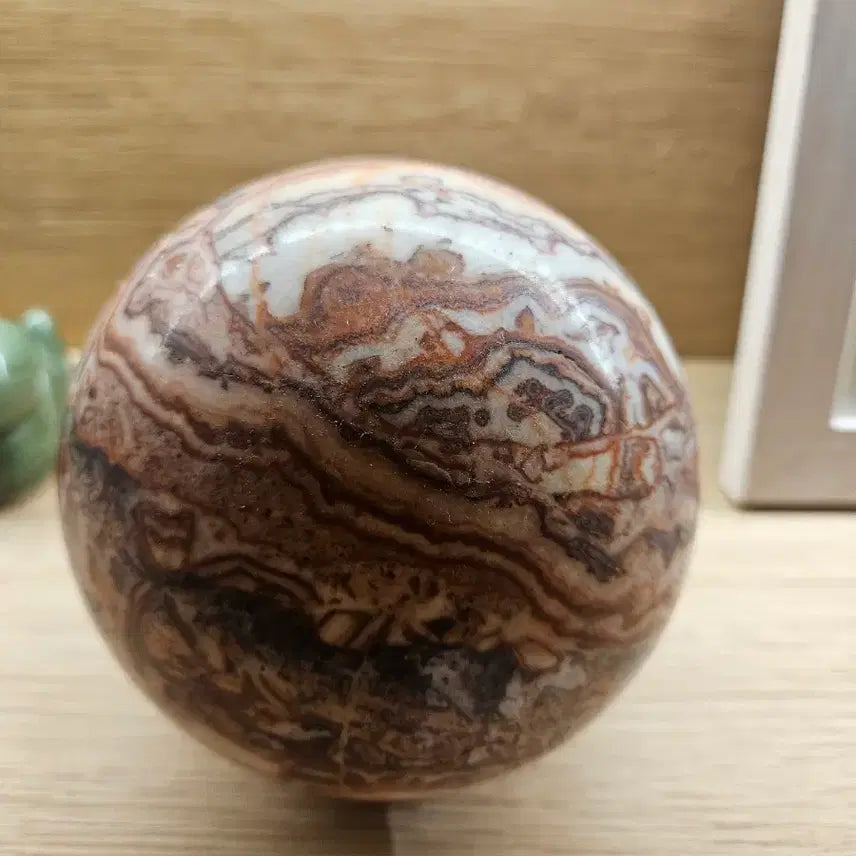 [BUNJANG] Striped Crystal Ball / 줄무늬 원석  수정구
