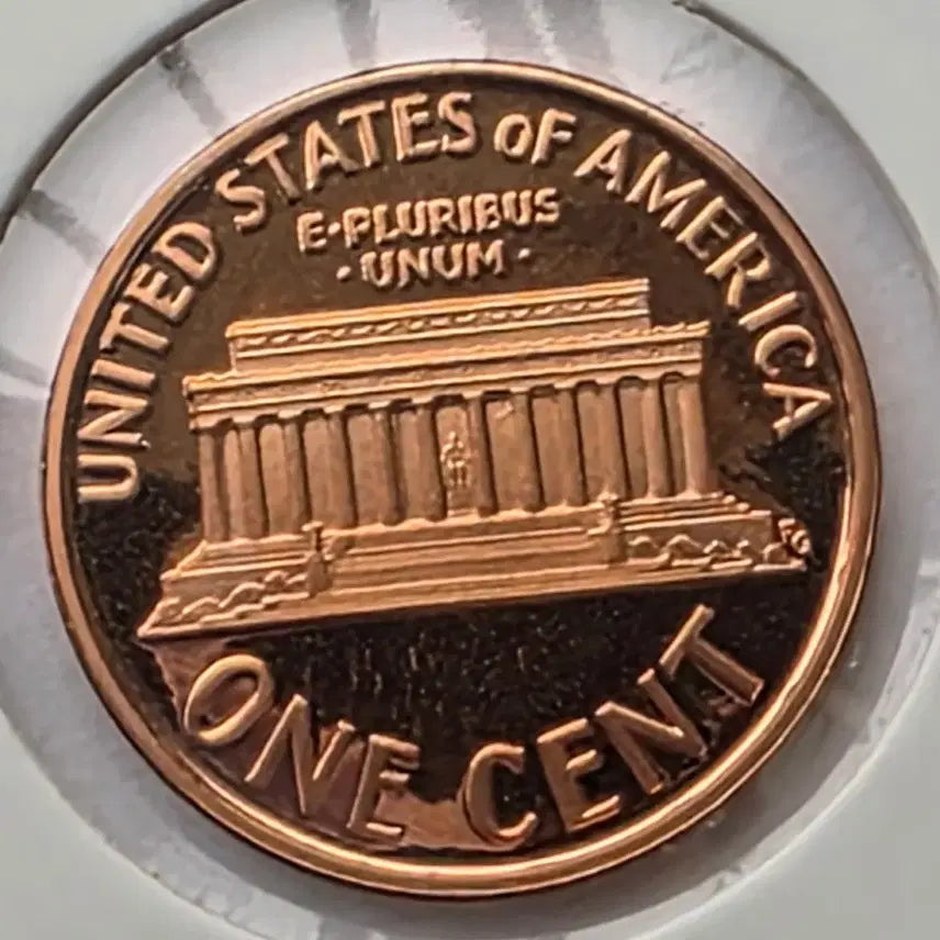 [BUNJANG] 1990-S Lincoln Cent "S" Mint Proof Uncirculated Penny / 링컨 1센트 1990_S 년도 푸르프 미사용 페니