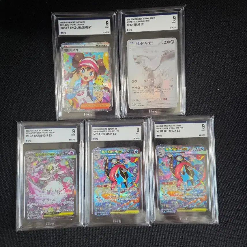 [BUNJANG] Pokemon Card Brg Graded Cards / 포켓몬카드 brg 9 등카 팝니다