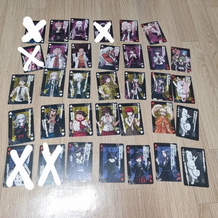 [BUNJANG] Danganronpa Big Trump Card Bundle Set (29 Cards) / 일괄 택포17)24장 단간론파빅트럼프 코마에다나나미히나타키리기리간다무