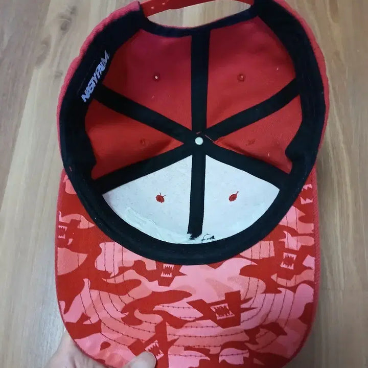 [BUNJANG] NASTY PALM KAZE Red Ball Cap / NASTY PALM KAZE 레드 볼캡