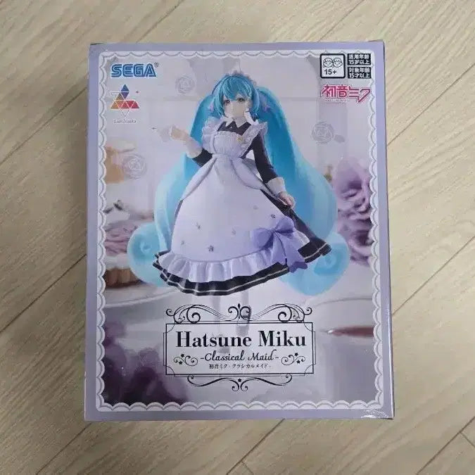 [BUNJANG] Sega Hatsune Miku Classical Maid Figure (Sealed) / 미개봉 세가 하츠네 미쿠 클래시컬 메이드 피규어
