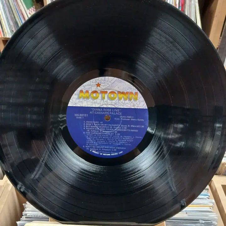 [BUNJANG] Diana Ross Live at Caesars Palace LP / 소장가치 다이애나 로스 라이브 LP 음반 할인