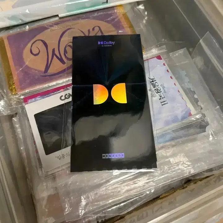 [BUNJANG] Dolby Original Ticket (PET + Ticket) - Aladdin Edition / 돌비 오리지널티켓 오티 메가박스 Dolby굿즈 알라딘 오티 돌비월렛 티켓