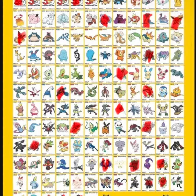 [BUNJANG] Pokemon Sticker Collection - Season 5 / 포켓몬 띠부씰 시즌5 교환/판매