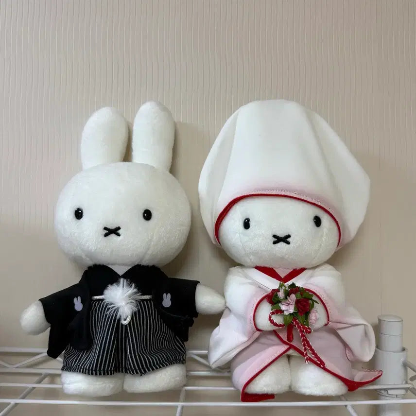 [BUNJANG] Miffy Wedding Doll Set / 미피 결혼 인형 세트