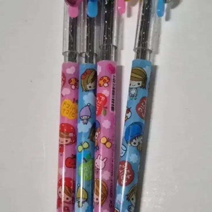 [BUNJANG] Fairy Tail Classic Mechanical Pencil Bundle Set / 4개일괄)고전 페어리테일 샤프