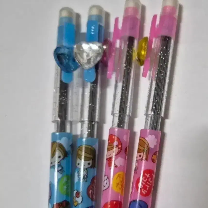 [BUNJANG] Fairy Tail Classic Mechanical Pencil Bundle Set / 4개일괄)고전 페어리테일 샤프