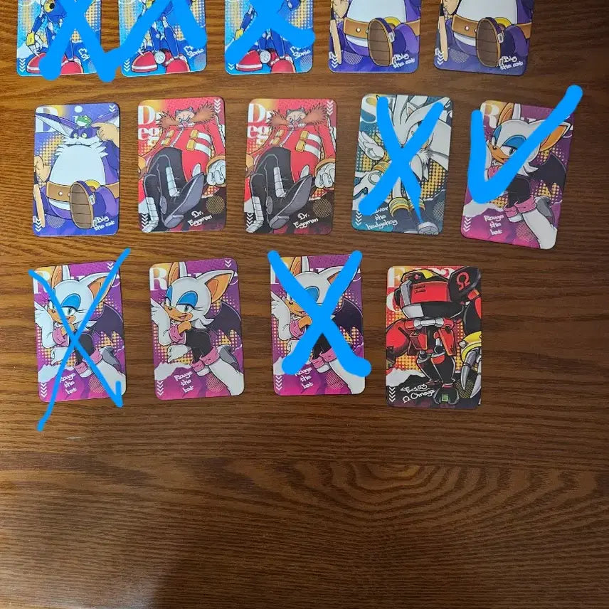 [BUNJANG] Sonic Easter Egg 2D/3D Cards / 소닉 이스타에그 2D, 3D 카드 판매합니다.