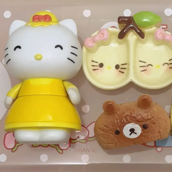 [BUNJANG] Kitty Doraemon Rilakkuma Figure Set / 키티미니어쳐 도라에몽피규어 리락쿠마피규어 키티피규어