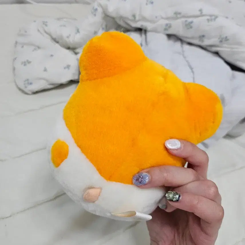 [BUNJANG] Hamtaro Donut Plush Toy / 일본 정품 고전 햄토리 인형 새상품