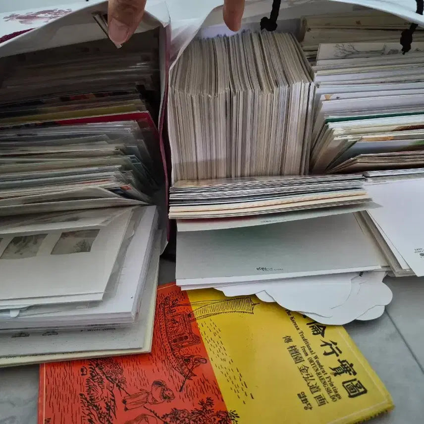 [BUNJANG] Rare Postcards Collection (40 Years) / 90년대 희귀한 엽서들(사진참고)