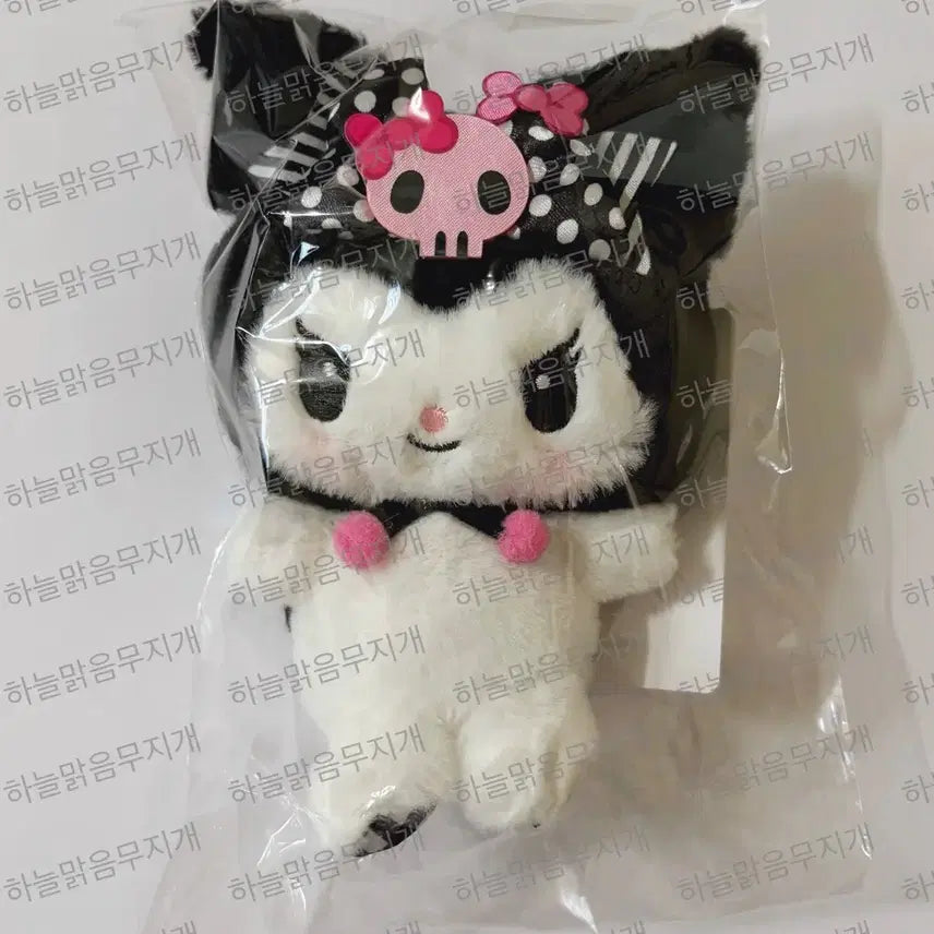 [BUNJANG] Sanrio Kuromi Pink Black Party Edition Plush Doll Unused / 산리오 핑크 블랙 파티 에디션 쿠로미 봉제인형 미사용