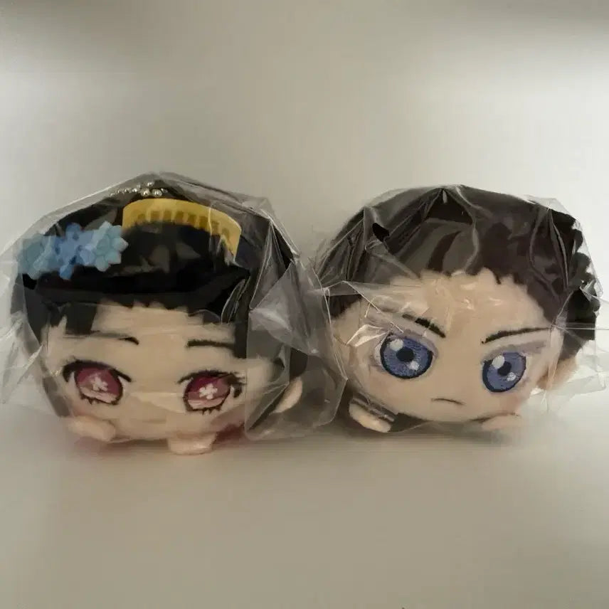 [BUNJANG] Demon Slayer Akaza &amp; Koyuki Mocchi Kororing Bundle Set / 귀멸의 칼날 귀칼 하쿠지(아카자) 코유키 모찌코로링 일괄