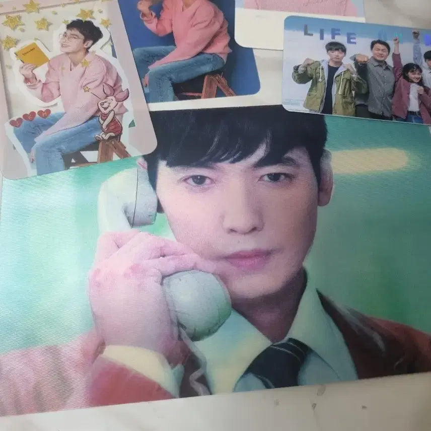 [BUNJANG] Life On Mars Jung Kyung Ho Unofficial Photocard &amp; Lenticular Card Bundle Set / 드라마 라이프온마스 라온마 정경호 비공굿 일괄