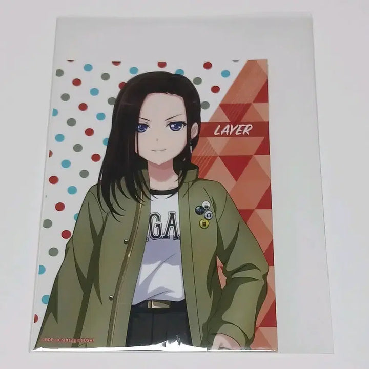 [BUNJANG] BanG Dream! RAS Rèyia WEGO Bromide Postcard / 뱅드림 라스 레이야 위고 브로마이드 엽서