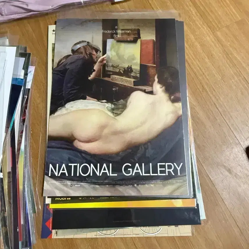 [BUNJANG] National Gallery A3 Poster - Frederick Wiseman Documentary Film / 내셔널 갤러리 A3 포스터 씨네큐브 프레드릭 와이즈먼 다큐멘터리 미술영화