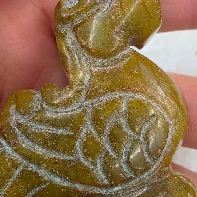 [BUNJANG] Hongshan Culture Jade Mysterious Animal Figurine / 고옥에강옥 홍산문화옥 신비의동물옥 0528
