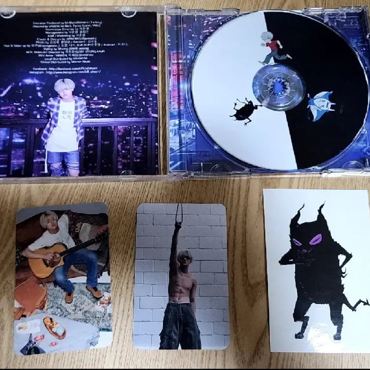 [BUNJANG] Vinxen Usainhuman CD + Photocard / 빈첸(vinxen) 유사인간 cd + 포카