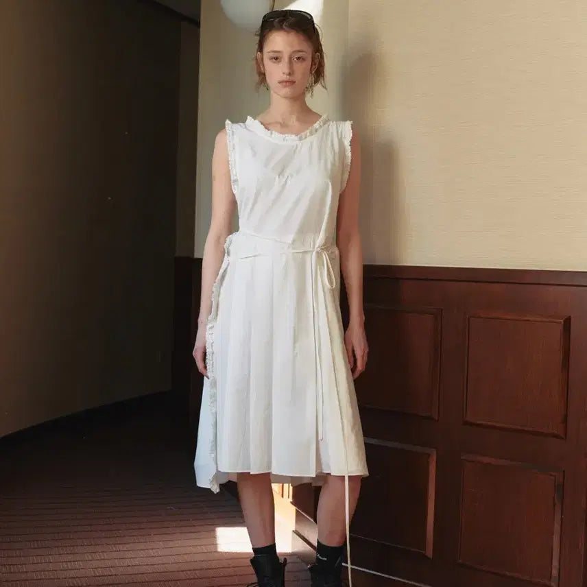[BUNJANG] Ribbon Flora Dress / 리본빛 플로라 드레스