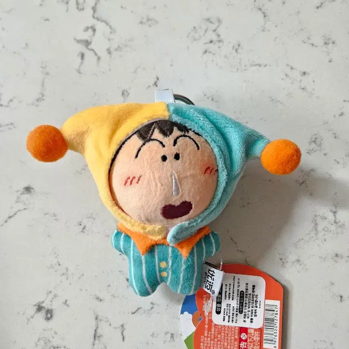 [BUNJANG] Pierrot Crayon Shin-chan Mini Plush Keychain Set / 삐에로 짱구 맹구 미니 인형 키링 세트가