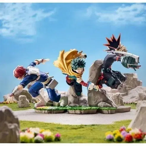 [BUNJANG] My Hero Academia Figure 3-Type Set Sega Cross Link / 나의 히어로 아카데미아 피규어 3종 세트 세가크로스링크
