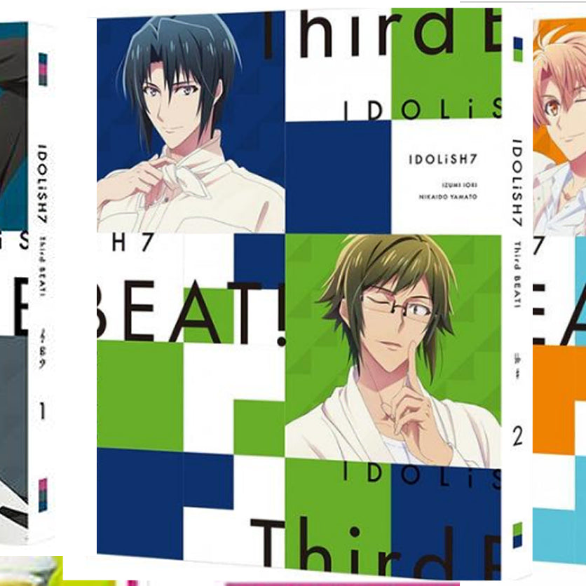 [BUNJANG] Idolish Seven 3rd Blu-ray Set Vol. 1-4 (Vol. 3 Special Edition) / 아이돌리쉬세븐 아이나나 3기 블루레이 1~4권(3권특장판)