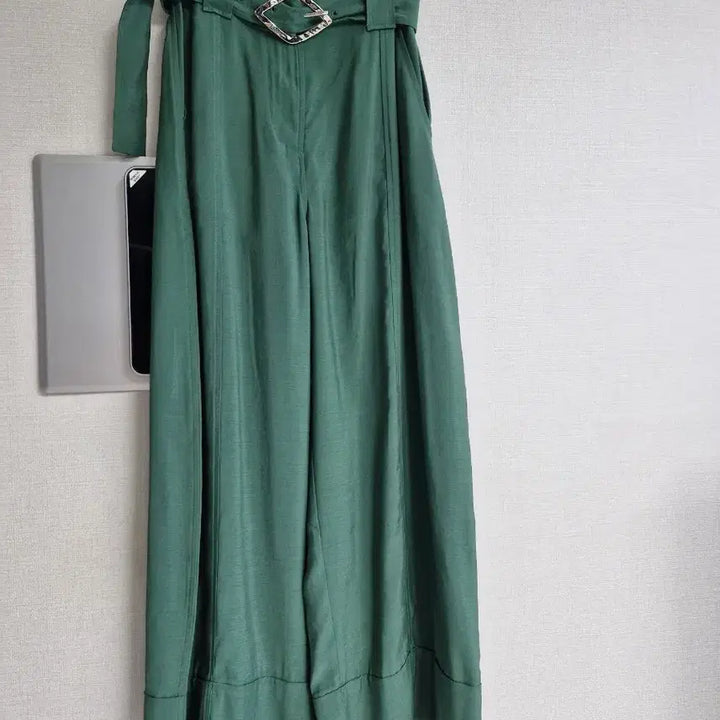 [BUNJANG] GANNI Belted Wide Pants / 가니 GANNI 벨티드 와이드 팬츠 새옷