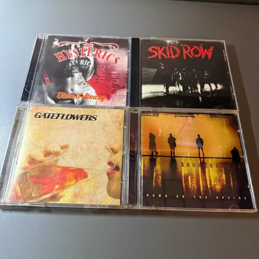 [BUNJANG] Skid Row, Soundgarden, The Hysterics, Gate Flowers Music CDs / 히스테릭스 게이트플라워 스키드로우 사운드가든 음악cd 앨범