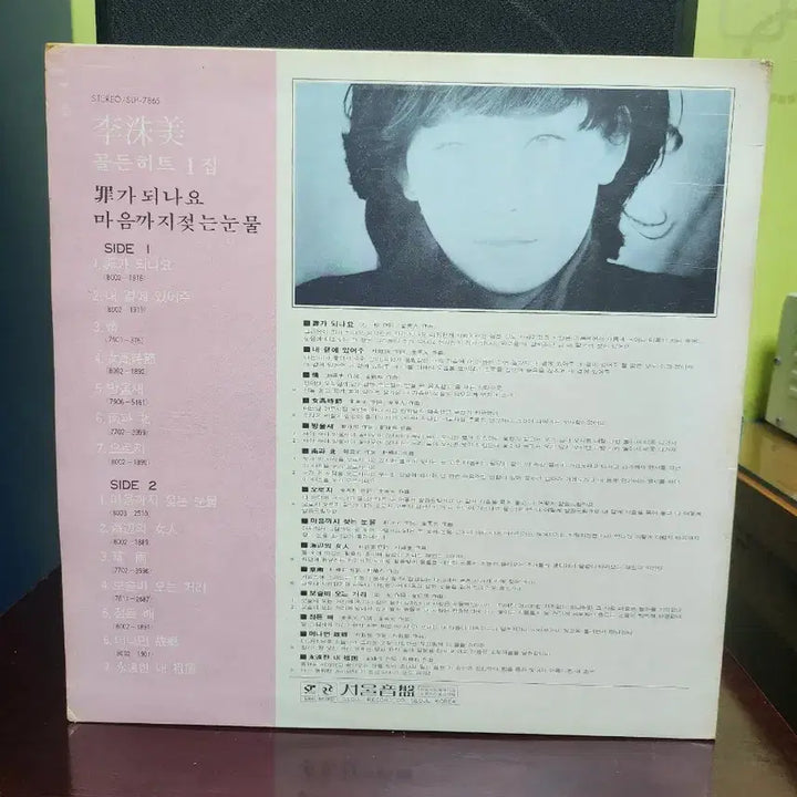 [BUNJANG] Lee Soomi LP Record / 이수미 lp