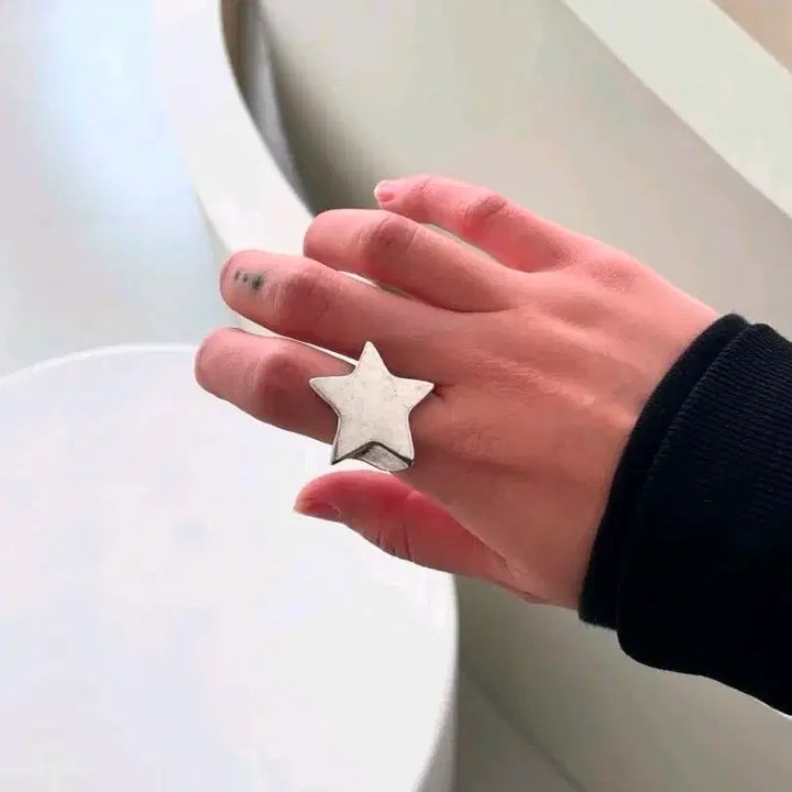 [BUNJANG] Pokki Vintage Star Ring / pokki 빈티지 스타 링 반지
