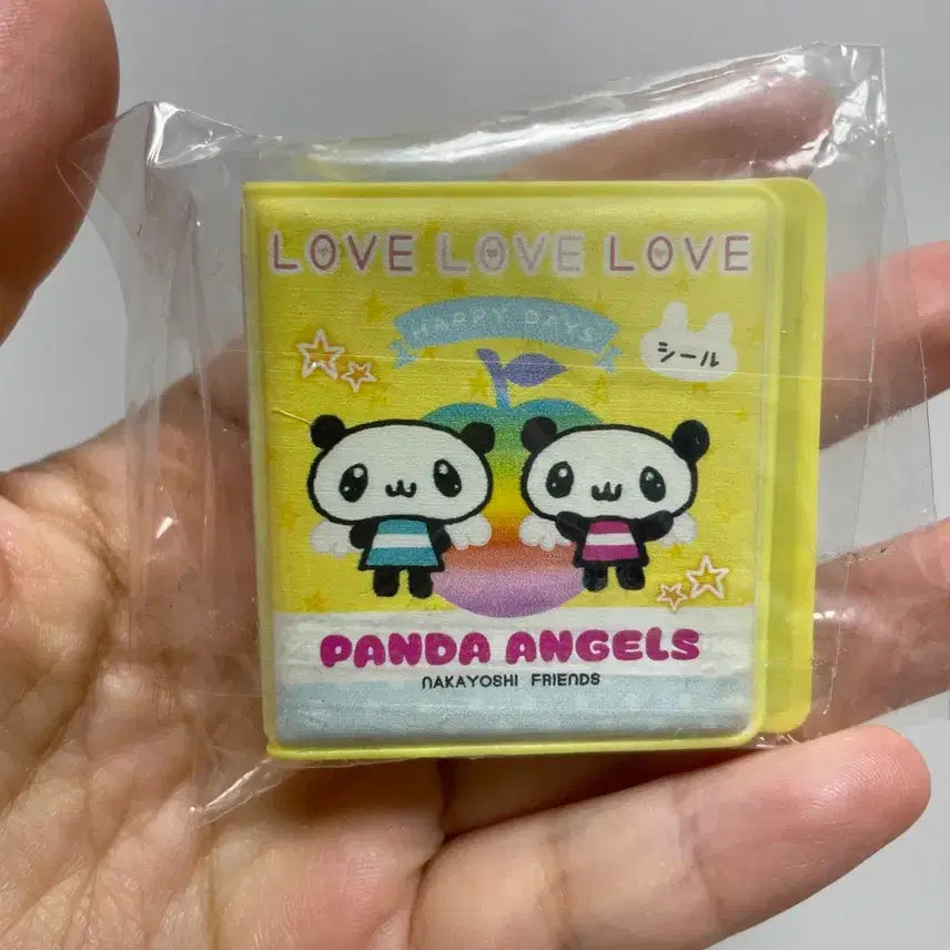 [BUNJANG] Panda Angels Seal Book Mascot Gacha / 판다 엔젤스 씰북 마스코트 가챠