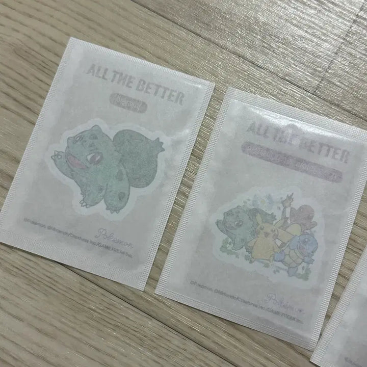 [BUNJANG] Olive Young Order Better Pokemon Sticker Bundle Set / 올리브영 올더베러 포켓몬 스티커 일괄