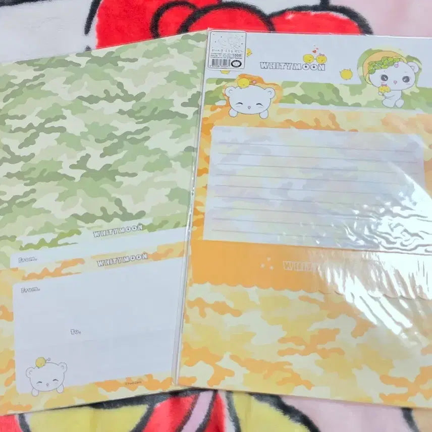 [BUNJANG] White Moon Vintage Letter Paper Set / 고전문구 ) 화이티문 편선지 / 고전편지지