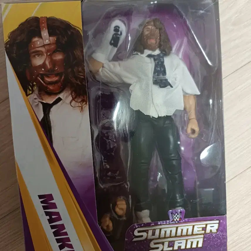 [BUNJANG] WWE Mankind Elite SummerSlam Action Figure / WWE 피규어 맨카인드 엘리트 섬머슬램 팝니다