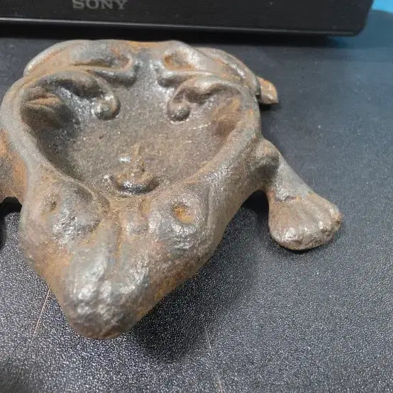 [BUNJANG] Cast Iron Frog Design Decorative Ornament / 주물 개구리 디자인 장식 소품