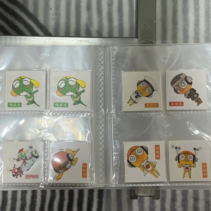 [BUNJANG] Keroro 34 Types Early Print Sticker Set - Bundle / 케로로 띠부씰 구버전 초판 34종 일괄판매 희귀