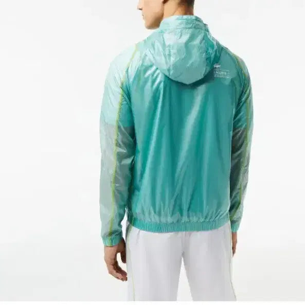 [SOLD OUT] 라코스테 바람막이 민트색 후드 집업(새제품,정품)