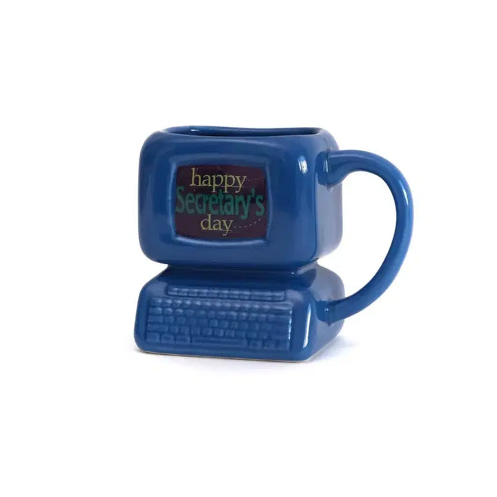 [BUNJANG] Vintage Computer Ceramic Organizer Cup Mug / 빈티지 오브제 오거나이저 컵 머그