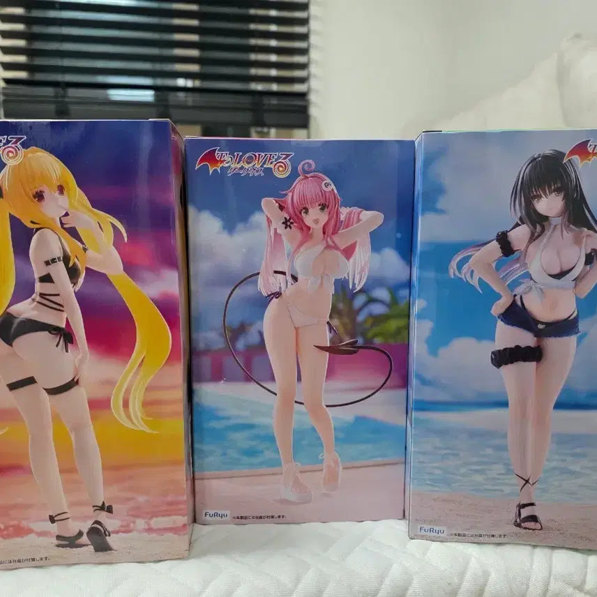 [BUNJANG] To LOVE Ru Darkness Figure 3-Set / To LOVE루 다크니스 피규어 3종 세트