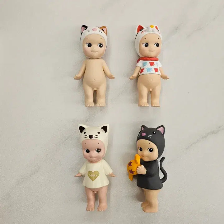 [BUNJANG] Sonny Angel Cat Hat Figure Set (4 Types) / 소니엔젤