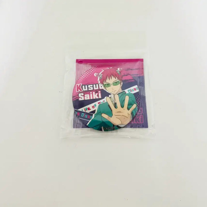 [BUNJANG] The Disastrous Life of Saiki K. Can Badge (Sealed) / 사이키 쿠스오의 재난 캔뱃지 일괄