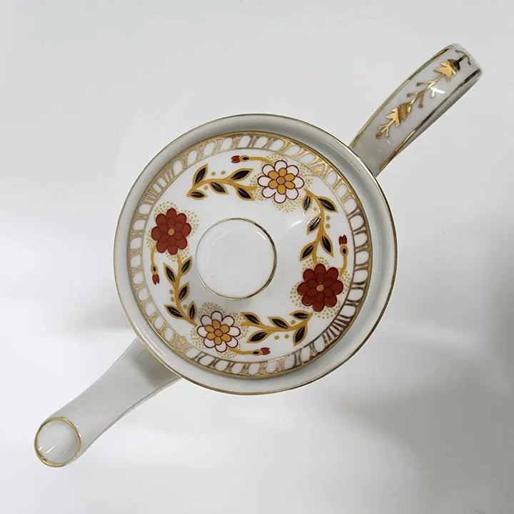 [BUNJANG] Haengnam Porcelain Golden Apricot Teapot - Old Antique / 행남사 골든 애프리콧 티팟/올드 엔틱