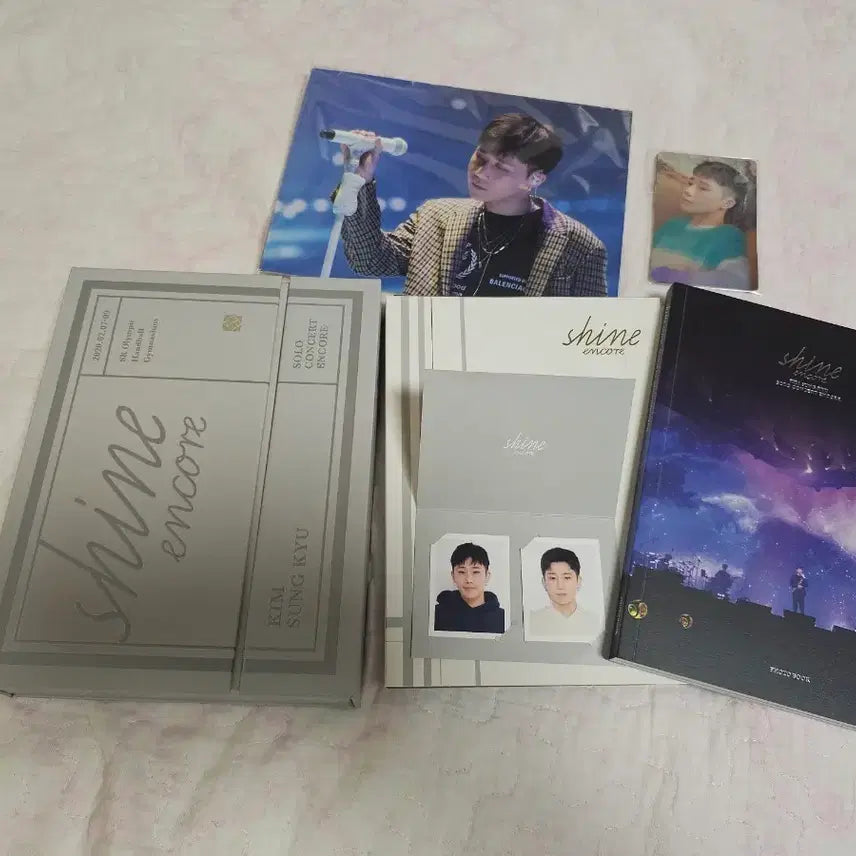 [BUNJANG] Kim Sung Kyu - SHINE Encore DVD Full Set / 김성규 - SOLO CONCERT 샤인 앵콜DVD 풀구성 판매