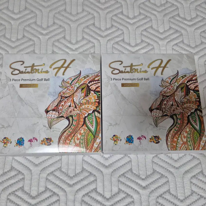 [BUNJANG] Saint Nine H Golf Balls 6-Ball + Tee Set (2 Boxes) / 세인트나인 H 골프공 6구 +티세트  2박스