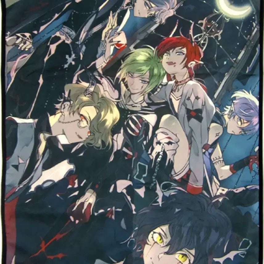[BUNJANG] Dark Knights Full Illustration Blanket Bundle Set / 디어보컬리스트 다크나이츠 전체 일러스트 담요 판매합니다!