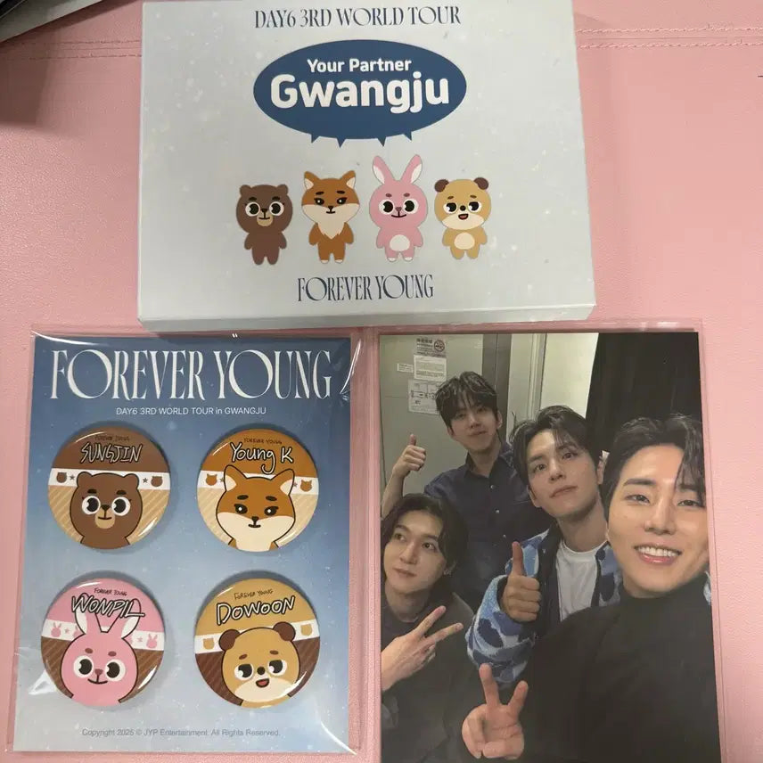 [BUNJANG] Day6 Forever Young Concert Gwangju Entrance Kit / 데이식스 포에버영 콘서트 광주 입장키트 양도 판매